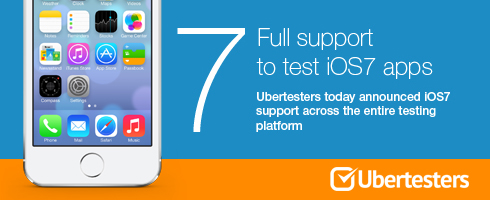 FULL SUPPORT TO TEST iOS7 APPS