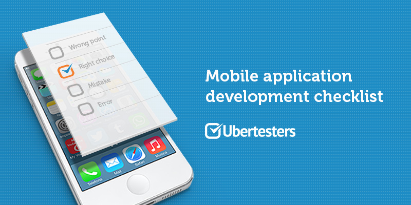 Mobile application development checklist