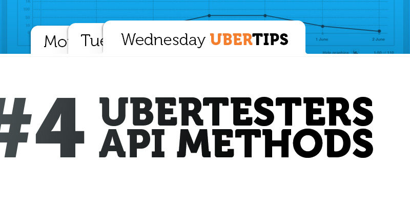 Ubertesters API Methods