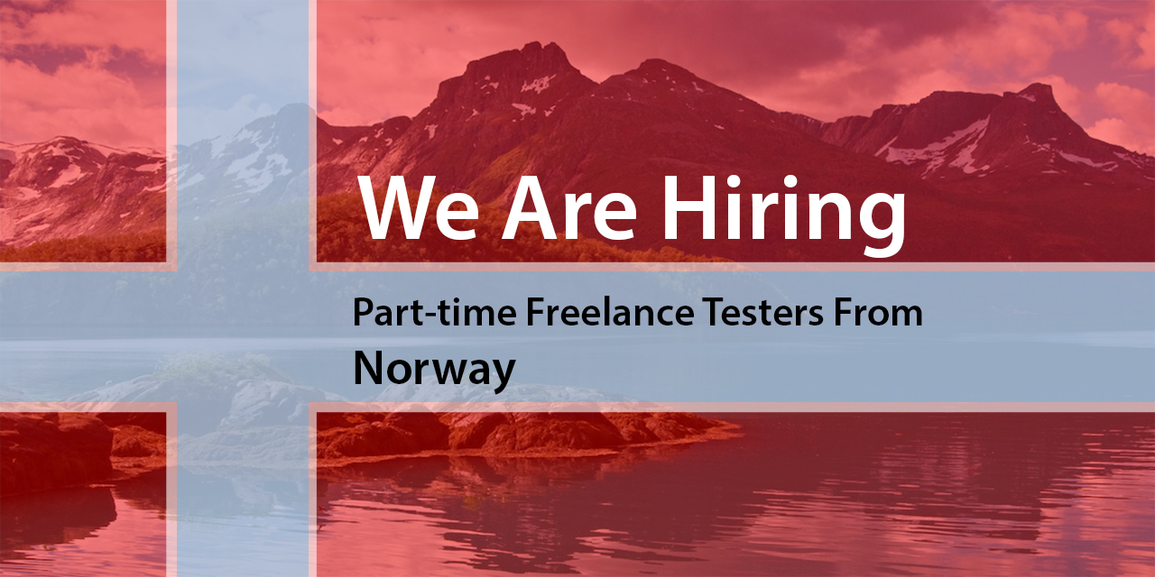 We`re hiring QA’s from Norway!