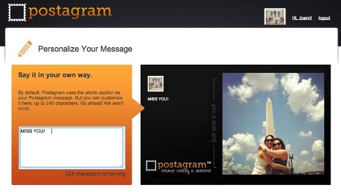 Postagram app