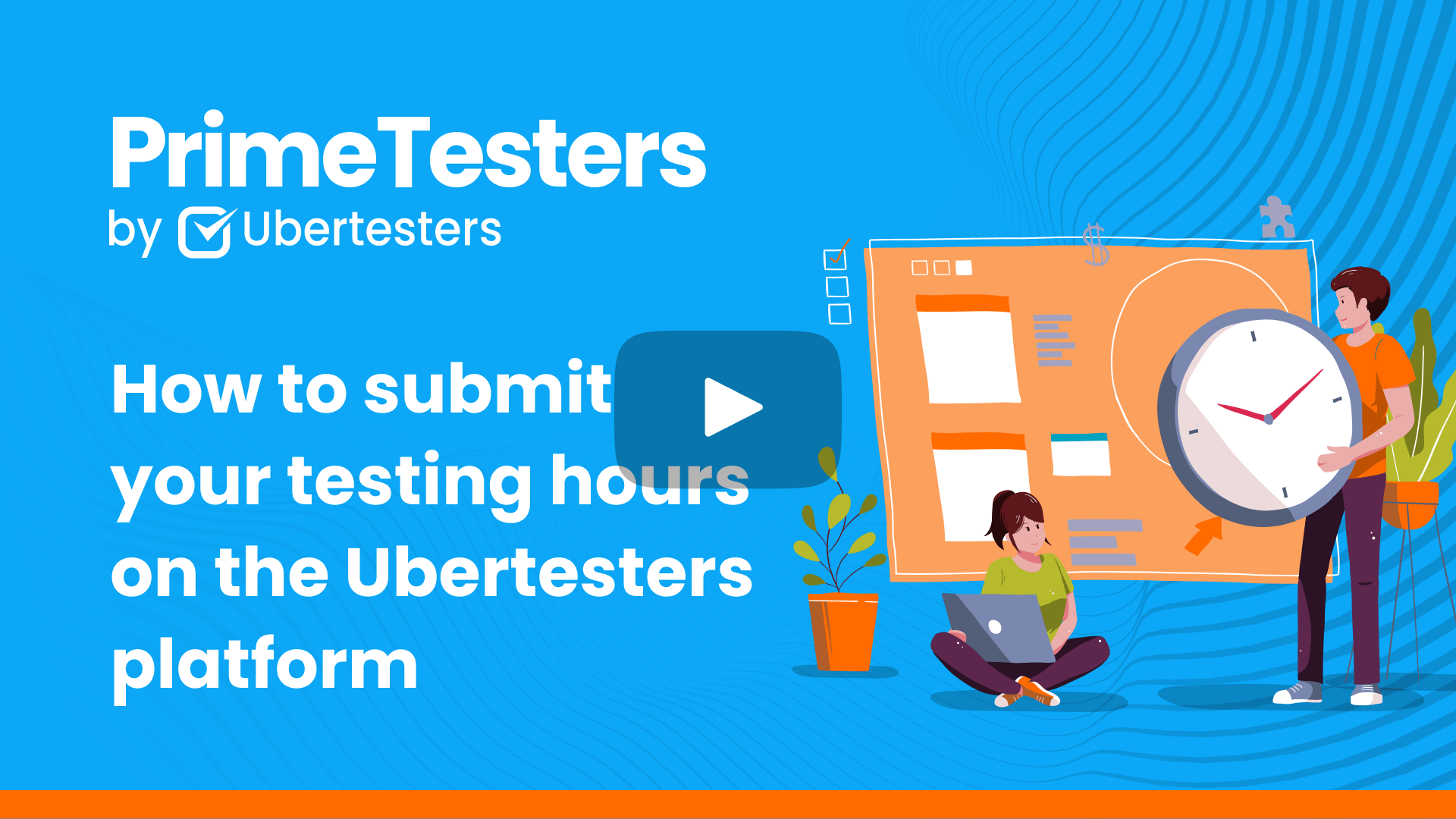 How to submit your testing hours on the Ubertesters platform