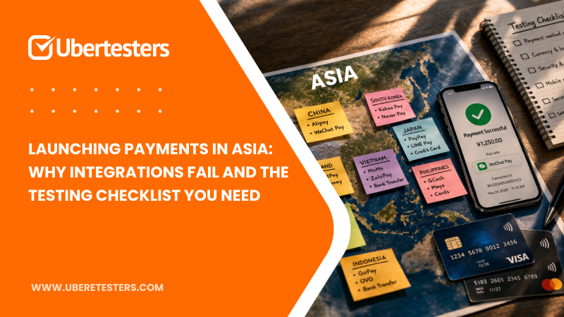 Launching Payments in Asia: Why Integrations Fail and the Testing Checklist You Need