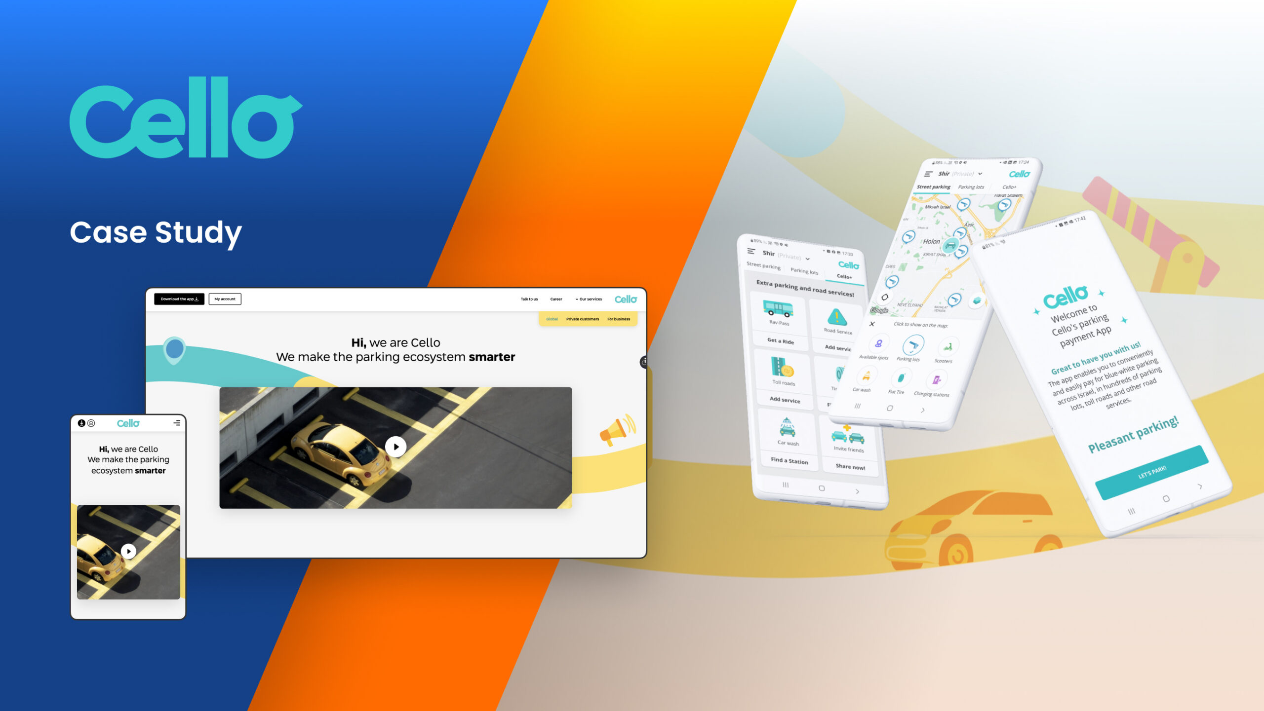 Case Study: Cello Parking App