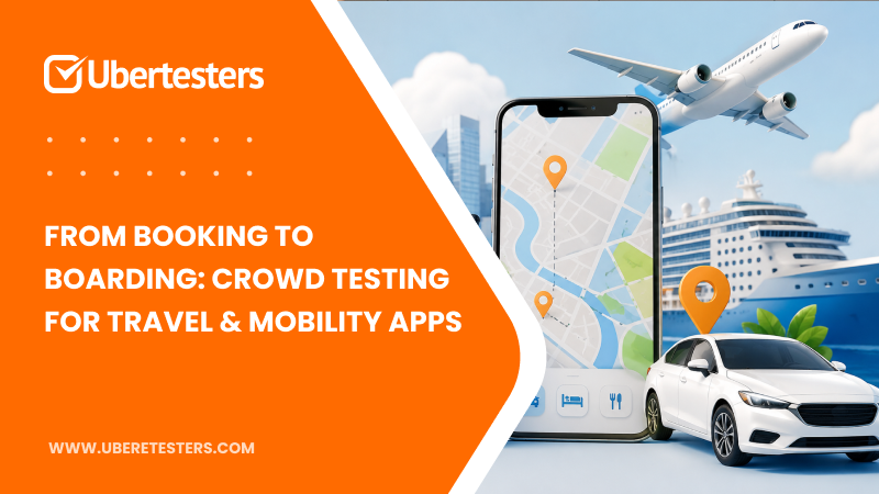From Booking to Boarding: Crowd Testing for Travel & Mobility Apps