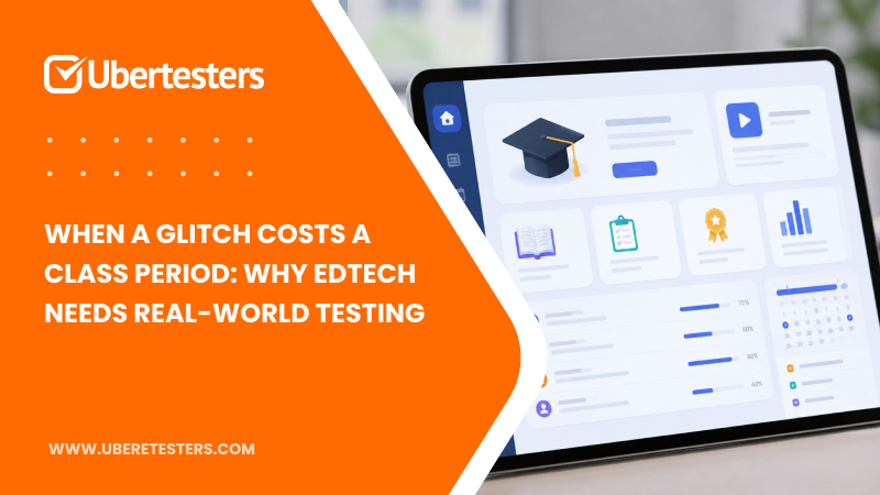 When a Glitch Costs a Class Period: Why EdTech Needs Real-World Testing