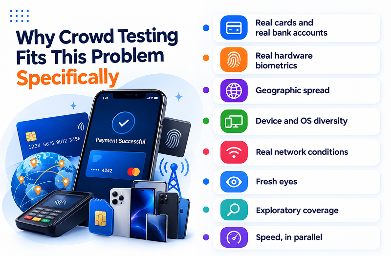 Why Crowd Testing Fits This Problem Specifically