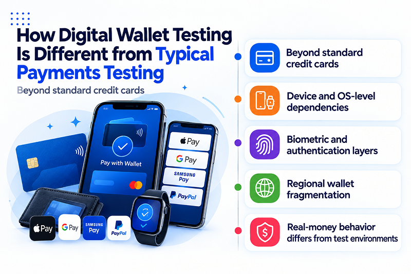 How Digital Wallet Testing Is Different from Typical Payments Testing 